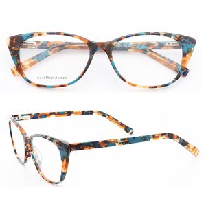 Fashion Sunglasses Frames Women Cat eye Eyeglass Frame for Women Round Fashion Optical Glasses Frames Tortoise Retro Prescription Spectacles Leopard Print 230830