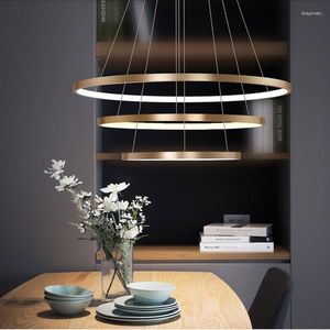 Lampy wiszące nowoczesne światła LED do foyer salon sala jadalnia sypialnia sypialnia DIY Mocowanie sufitowe