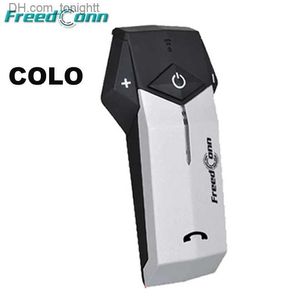 FreedConn COLO 1000m Capacete de motocicleta Bluetooth Headset Intercom NFC FM Soft Hard Fone de ouvido Interphone Q230830