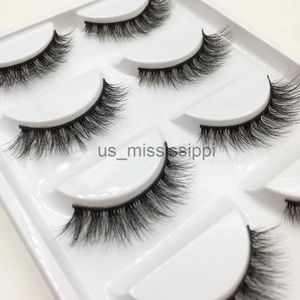 Cílios Postiços 38 Estilo 5 Pares Cílios Natural 3D Mink Cílios Postiços Maquiagem Falso Eye Lashes Faux Cils Make Up Ferramentas de Beleza Atacado x0830