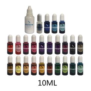 Andra 25 färger Epoxy harts diffusion Pigment Alkohol Ink Liquid Colorant Dye Diy Crafts Smycken Tillbehör Tillbehör