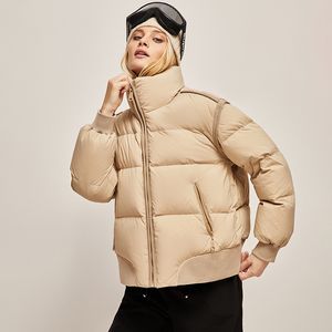 piumino da donna invernale di design Outdoor Sport per il tempo libero anatra bianca frangivento impermeabile leggero Parka mantenere caldo cappotto di moda giacche con cappuccio per pane in capsula vsws