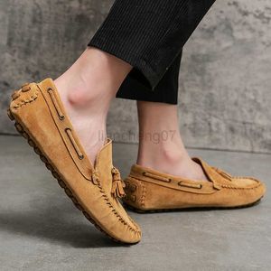 Kleid Schuhe Neue Männer Loafer Weiche Mokassins Sommer Schuhe Mann Hohe Qualität Herren Schuhe Casual Wildleder Leder Driving Wohnungen italienische Wanderschuhe