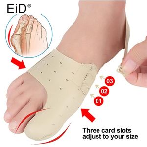 Peças de calçados Acessórios EiD Couro Ortopédico Toes Correção Palmilhas para Hallux Valgus Foot Corrector Joanete Pads Sapatos Pad Big Bone Ort ics Palmilha 230830