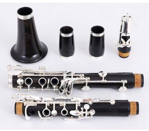 2023 MORESKY Red Wood Professional Clarinet Bb Rosewood Clarinet Silvering keys Solid wood Sib Klarnet