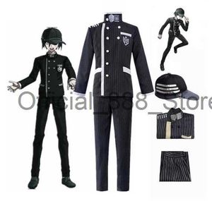 Anime Danganronpa V3 Saihara Shuichi Detective Uniform Hat Cosplay Costume Full Set Full Set Uniforms for Holiday Outfits New x0830