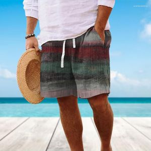 Herren-Shorts 2023, trendiger bedruckter Vintage-Strand für modische, vielseitige Oberbekleidung, bequem und atmungsaktiv