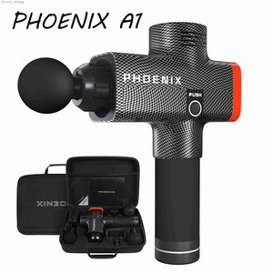 Masaż pistoletu Phoenix A1 Relaks Masaż mięśni Głębokie tkanki masażer dynamiczny wibrator kształtujący ból Ból Ból Olf Massager Foot Masager Q230901