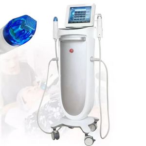 Popolare 2 maniglie frazionata rf microneedle rimozione smagliature lifting 25 pin 64 pin macchina a radiofrequenza microneedling per viso e corpo