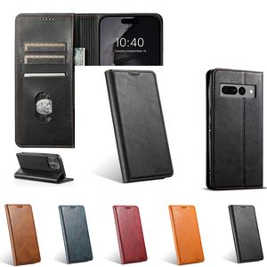 Magnetic Wallet PU Leather Phone Case For Google Pixel 7 Pro 6Pro 6A 7A Stand Magic Flip Shell