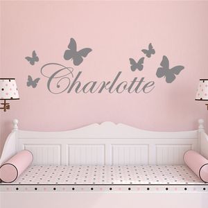 Wall Stickers Large Size Personalized Custom Name Sticker Vinyl Art Decals For Babys kids Rooms Decoration Decor Wallpaper 230829