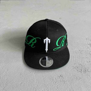 New Trapstar Hat Uk Shop Hip Hop Style Small Look Hat Green Embroidery drill