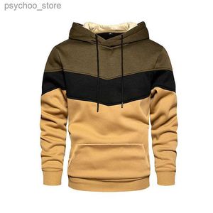 Primavera outono masculino hoodies cor listrado fino com capuz camisolas dos homens casacos masculino casual roupas esportivas streetwear dropshipping q230830