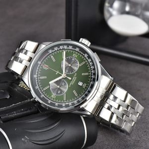 2023 Top Luxury Men's Watch Quartz Endurance Pro Avenger Chronograph 44mm Watches Flera färger V Mänklockor Glass Wristwatches Brei004