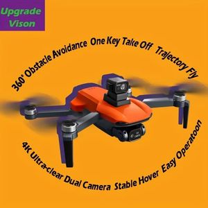 Drone With 360° Obstacle Avoidance, GPS Position, Easy Carrying Design, 4K Aerial Photography, Phone Control Mode, 50X Zoom, EIS Stable Gimbal, Eye-catching Color