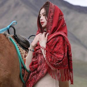 Tasarımcı Poncho Yeni Moda Sonbahar/Kış Sıcak Poncho Sıcak Giyim Kollokasyonu Kadınlar İçin Uzun Poncho 65*200cm 3Fze