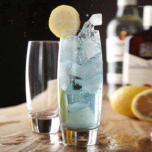 ワイングラスLibby Mojito Cocktail Glassリードフリー透明な熱耐性カップオーバルジュース飲料ビール