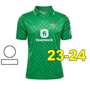 Real Betis Camiseta Primera Equipacion 23 24 Устойчивое развитие Хоакин Иглесиас Портеро Multi de Futbol 2023 2024 Реал футбольный футбольный футбольный рубашка для футбола Betis Men 165