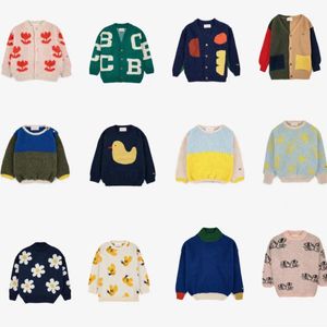 Pulover Preover Sale Bobo 2023 Autumn Winter Kids Boys Girls Swegetting knitting pullovers baby Jumpers Cartoon Children Cardigans Cardigans 230830