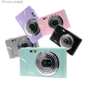 Camcorders 2.4inch IPS Children's Camera Kid's Mini 48MP 1080P Digital Autofocus Camcorder HD with 16X Zoom Cameras Q230831