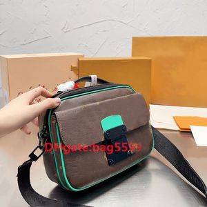 Yüksek kaliteli tasarımcı çantası anlık görüntü yeni çok renkli omuz çantaları kamera kadın moda kravat boya lüks deri crossbody glitter kayış çantası çantası