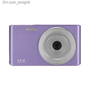 Camcorders Billiga videokamera 4K 48MP Vlogging Camera med 16x Digital Zoom och Auto Focus för tonårsstudenter Vuxna Q230831
