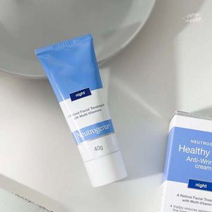 Neutrog Enas Крем для здоровой кожи Ночной крем для лица Ночной крем с ретинолом - витамин Е, В5, глицерин Увлажняющий крем 1,4 унции/40 г Бесплатная доставка