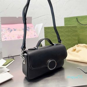 Handle Square Designer Bag Womens Vintage Messenger Purse Luxury Shoulder Bags High Quality Leather Handbags Chain Mobile Phone Tote