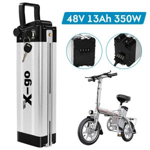 Новый аккумулятор 48V аккумулятор 13AH ebike Аккумуляторная батарея для 750 Вт мотор Bateria 48V с 2A зарядным устройством 18650 Батарея немецкая склада