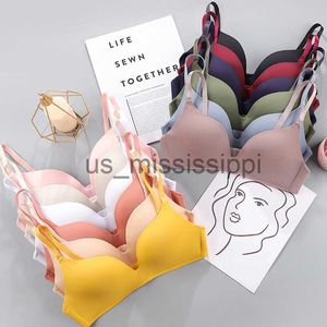 Other Health Beauty Items Sexy No Wire Push Up Underwear Women Seamless Bra Girls s Breathable Thin Bras Gathered Lingerie Women's Underwear 2023 x0831