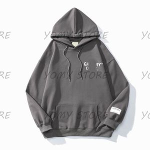 2023 Gallerier Herrkvinnor Hoodies Sweatshirts Designers Fashion Trend Depts Classic Letter Printed Hoodie Womens High Street Cotton Pullover Tops Clothes 30yz8p