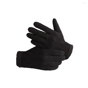 Cycling Gloves 1 Pair Winter Warm Thermal Touch Screen Motorcycle Mountain Bike Snow Ski Skating Fashion Mittens Gray