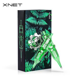 Tattoo Needles XNET Trex Tattoo Cartridge Needles 20pcs 1RL 3RL 1RM 5RM Disposable Sterilized Safety Tattoo Needle for Cartridge Machines Grips 230830