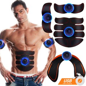 Other Massage Items Muscle Toner Abdominal Hip Trainer Weight Loss Fitness Shaping Electric Body Slimming Massager Muscle Trainer USB Rechargeable 230831
