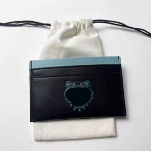 Head Tiger Card Holders Womens Designer Bag Wallet Car Driving Leather Cardholder Exquisite Change Purse 230420