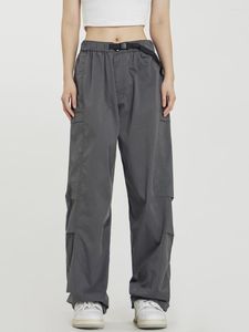 Herrenhosen, amerikanische Retro-Kordelzug-Funktions-Outdoor-Overalls und Damen-Vintage-gerade, lässige, trendige, einzigartige Hosen