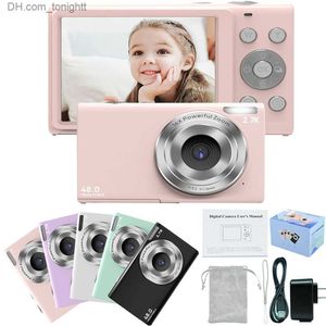 Camcorders 2.7K Digital Camera 2.8Im IPS 1080p HD 48MP Cartoon Camcorder Anti-Shake Video for Photography Kids Adult Gift Q230831