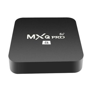 セットトップボックスMXQプロテレビボックスアンドロイド11.0 S905L 2.4G 5G WIFI 8GB RAM 128GB ROMメディアプレーヤー4K MXQセットトップスマートテレビボックス船230831