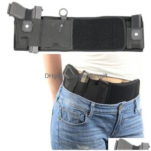 Tático Timate Belly Band Band IWB Gun Holster para pistola de cintura de transporte escondido