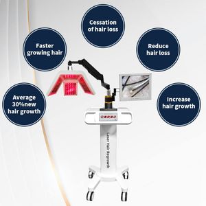 Andere Schönheitsgeräte 650-Nm-Diodenlaser-Haarnachwuchsgerät mit Anti-Haarausfall-Therapiegerät