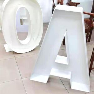 Decoração de festa 73cm número alfabeto mosaico quadro suporte caixa de balão chá de bebê gigante adulto crianças decoração de aniversário letter263m