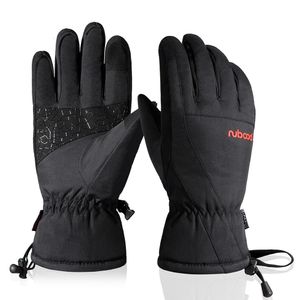 Ski Gloves Winter Thermal Mittens Bicycle Hunting Snowboard Skiing Road Bike Fleece Waterproof Warm Snow Glove Men Unisex 230830