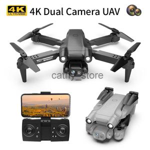 Simuladores GT2 Rc Drone HD 4K Câmera Dupla Fotografia Aérea Quadcopter Dobrável Longa Resistência Transfronteiriça Aeronave de Controle Remoto Novo X0831