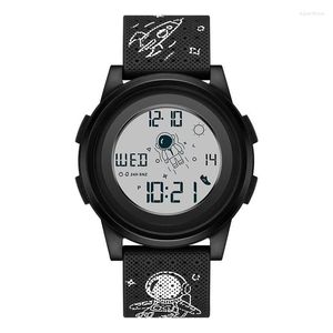 Wristwatches Sport Digital Watch LED Men's Watches Chrono Electronic Wristwatch Waterproof Countdown Clock Fashion Reloj Hombre