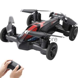 シミュレーター2IN1 RCカードローンH103ランドエアリモートコントロール飛行機車4軸ヘッドレスミニrc Quadcopter Toy Altitude Hold 360度フリップX0831