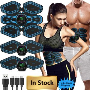 Inne elementy masażu upuszcza EMS stymulator mięśni brzuszny stymulator bioder toner USB ABS Fitness Machine Home Gym Schme