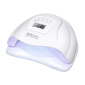 Secadores de unhas Secador LED Lâmpada UV para curar todo o esmalte de gel com sensor de movimento Manicure Pedicure Salon Tool 230831