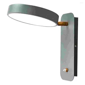 Lâmpada de parede luzes interiores decoração corredor casa corredor led chique sala ferro forjado decorativo elegante anel circular