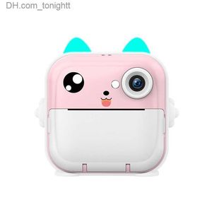 Kameror 16G Memory Children Mini Camera HD Digital Photography Instant Print för Girl Christmas Gift Q230831