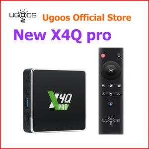 Set Top Box Ugoos X4Q Pro Smart TV Box Android 11 X4Q Pro 4GB 32GB X4QPlus 4GB 64GB DDR4 Amlogic S905X4 WiFi BT5.1 1000M 4K Set Top Box 230831
